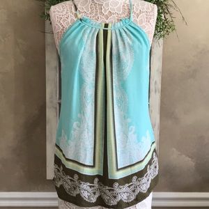 New York & Company strappy sleeveless top size M